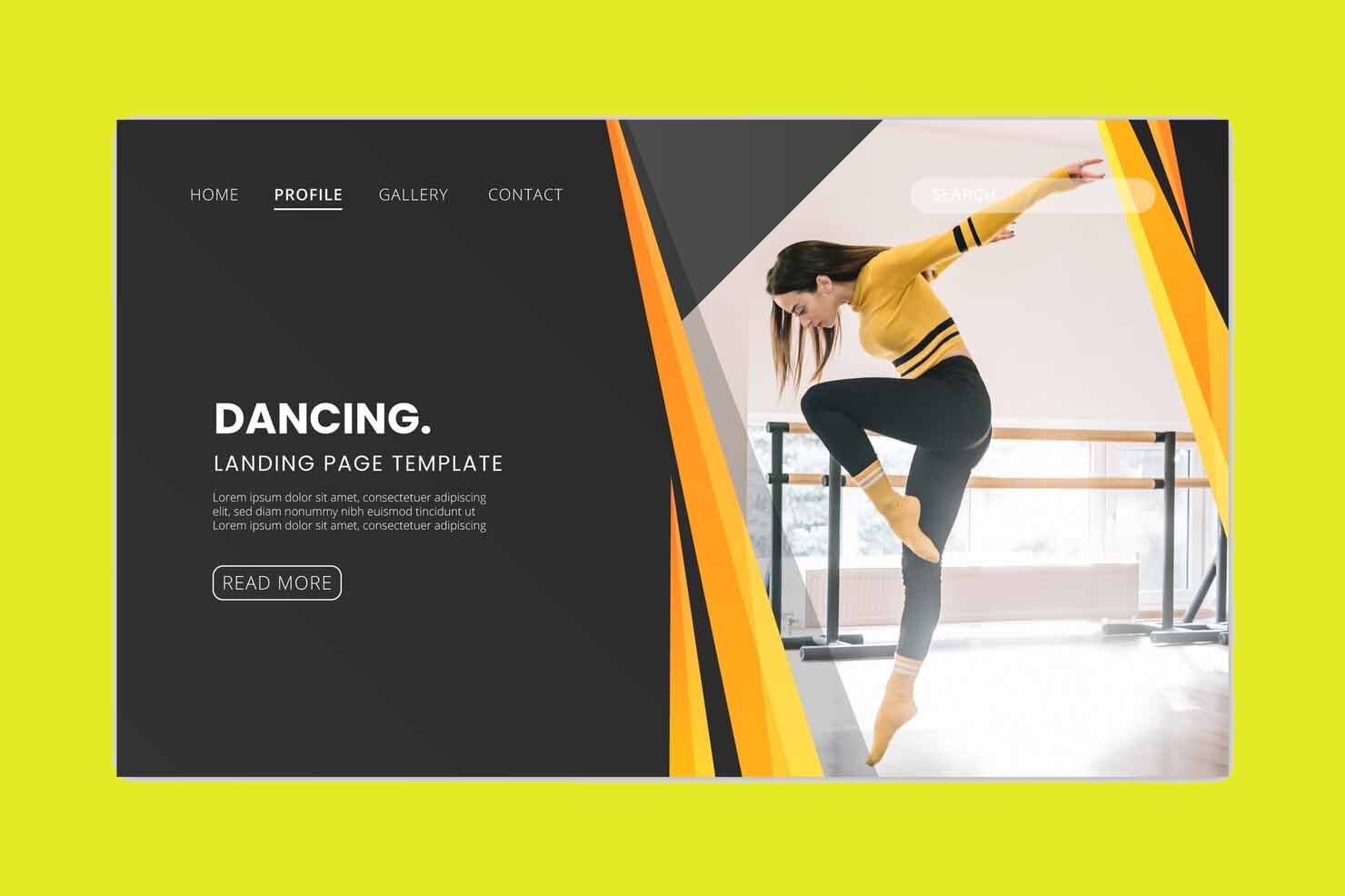 Dance Studio Website