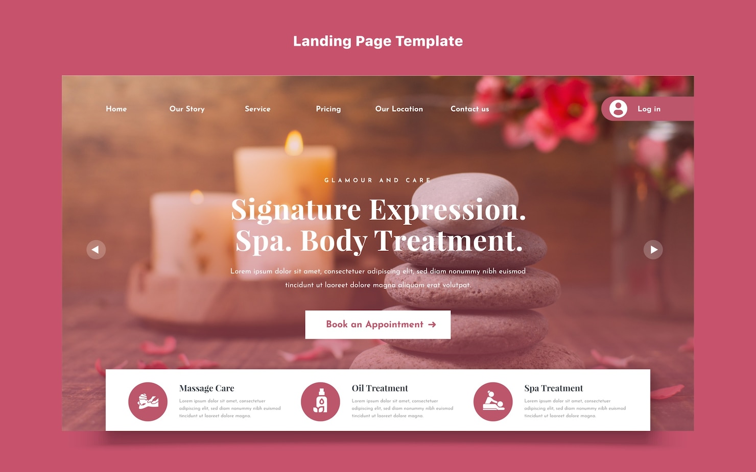 Day Spa Website