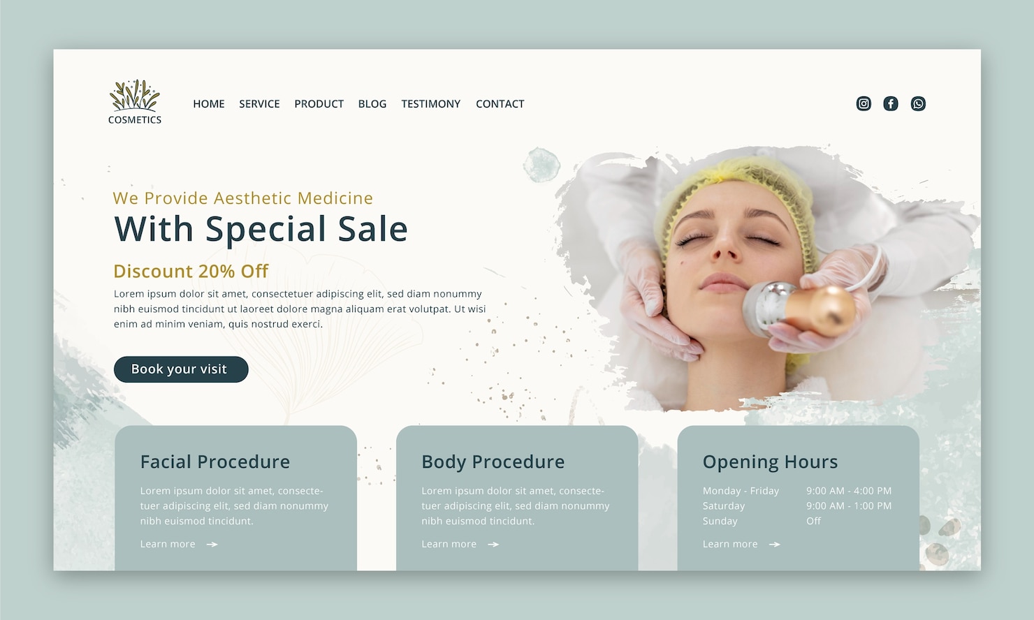 Medical Spa (Medi-Spa) Website