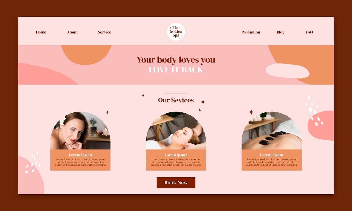 Spa Franchise or Multi-Branch Website